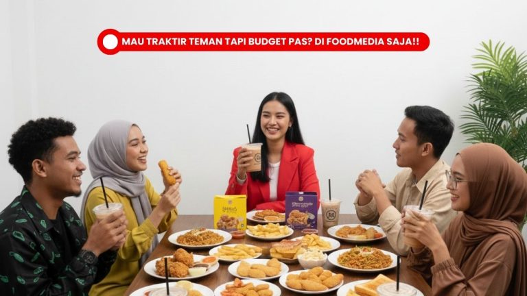 Mau Traktir Teman Tapi Budget Pas? Manfaatkan Promo Merchant di Foodmedia!