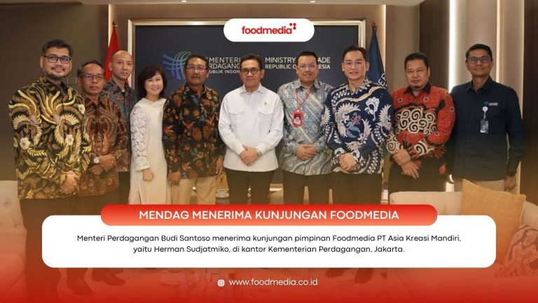 Mendag Menerima Kunjungan Pimpinan Foodmedia ( PT ASIA KREASI MANDIRI )
