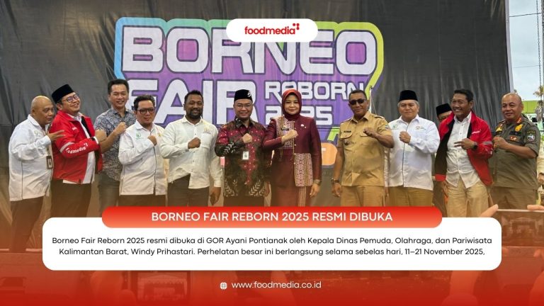 Borneo Fair Reborn 2025 Resmi Dibuka: Panggung Kreativitas Kalbar, Didukung foodmedia Indonesia