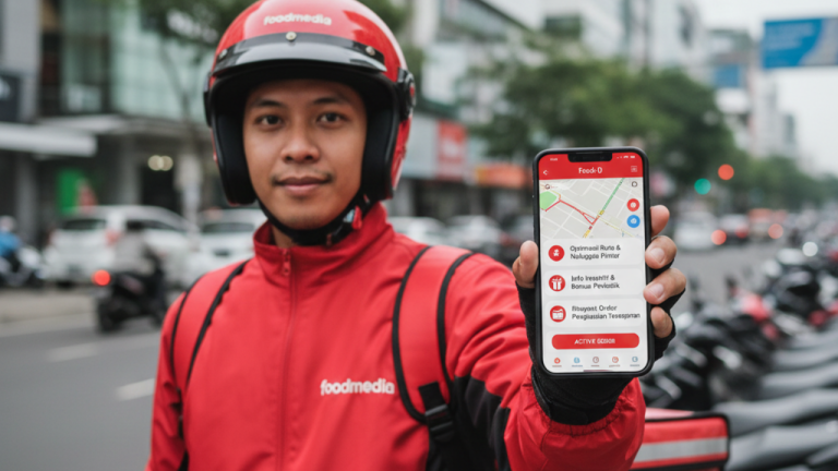 Food-D : Aplikasi Driver Foodmedia untuk Antar Pesanan Lebih Efisien